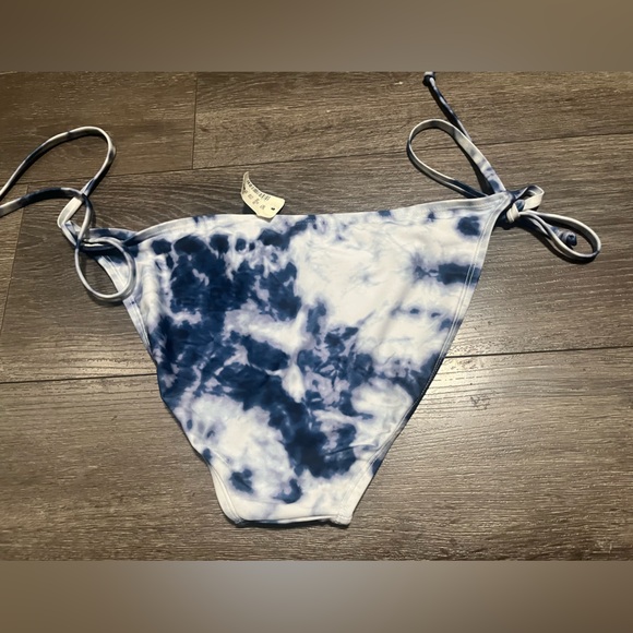 Aeropostale Navy and White Bikini Bottom - Picture 2 of 5